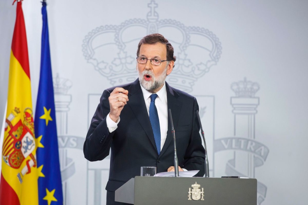 Spain’s Rajoy Will Oust Catalan Leaders