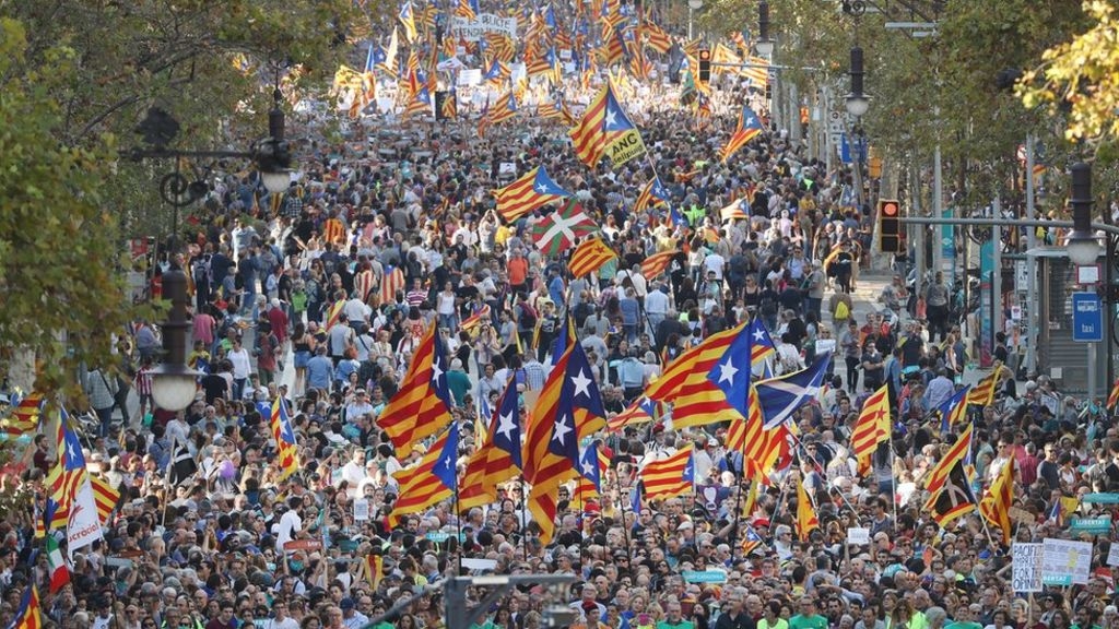 Spain pushes to remove Catalan leaders