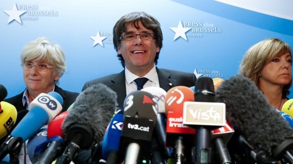 Sacked Catalan leader ‘not seeking asylum’