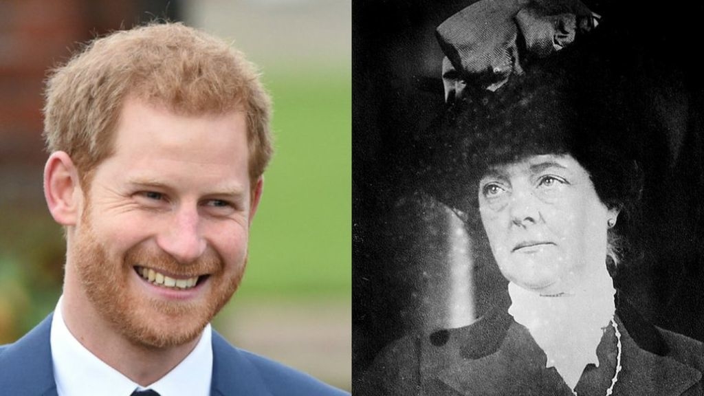 The other American in Prince Harry’s family