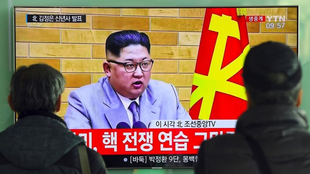 Nuclear button is on my desk, says Kim