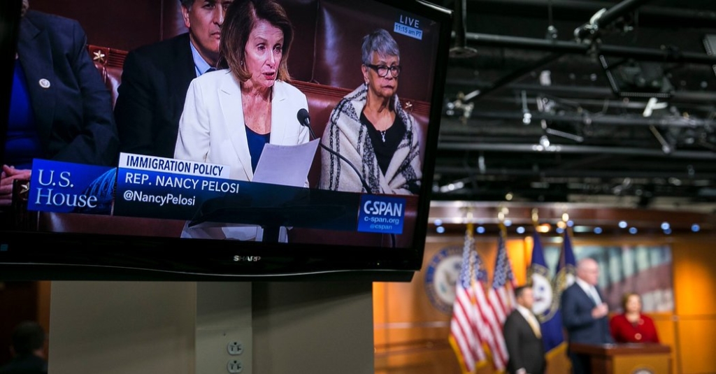 Pelosi Holds House Floor to Advocate for ‘Dreamers.’ For 7 Hours and Counting.