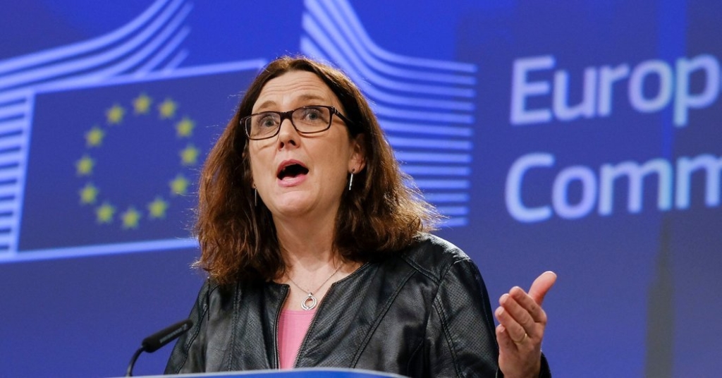 E.U. Pledges to Fight Back on Trump Tariffs as Trade War Looms