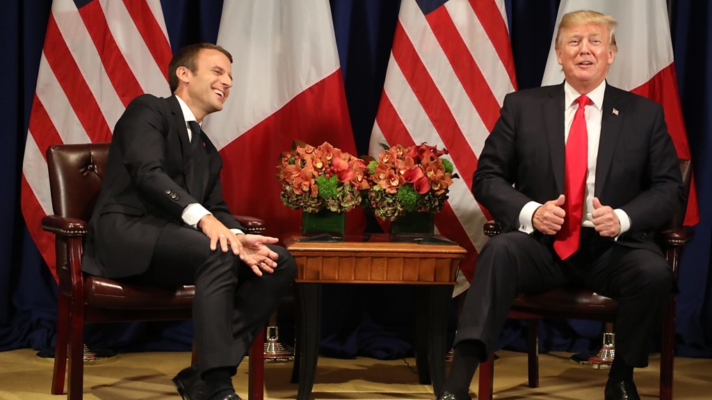 Trump, Macron mull new Iran nuclear deal
