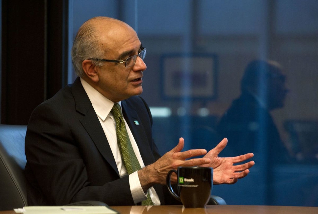 Toronto-Dominion CEO Says ‘Uncertainty’ Is Canada’s Biggest Risk