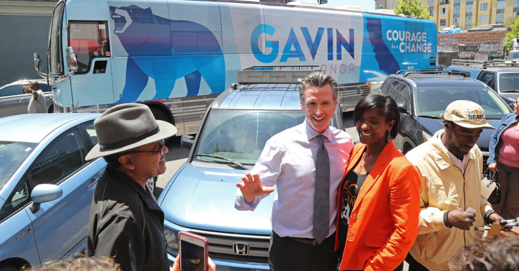 Gavin Newsom Wins Spot in California Election for Governor