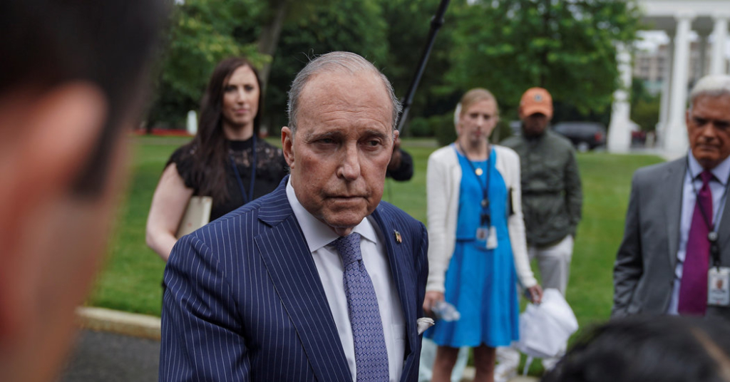 Kudlow Falsely Claims Deficit Is ‘Coming Down Rapidly’