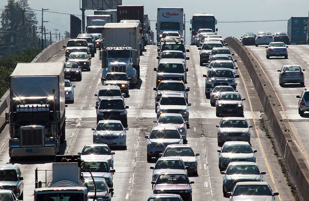 California’s Latest Disaster: A 300-Gallon Acid Fire Burns on a Major Highway