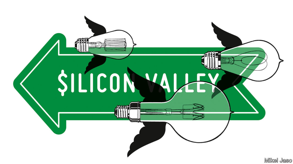 Silicon Valley is changing, and its lead over other tech hubs narrowing