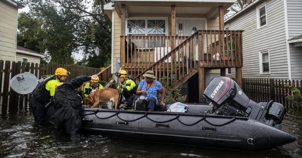 Torrents of Water in Towns Across the Carolinas. And a Guy With a Boat.