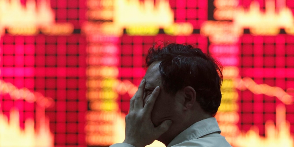 Chinese stocks fall almost 5% in market bloodbath as investors digest a week of bad news in a single day