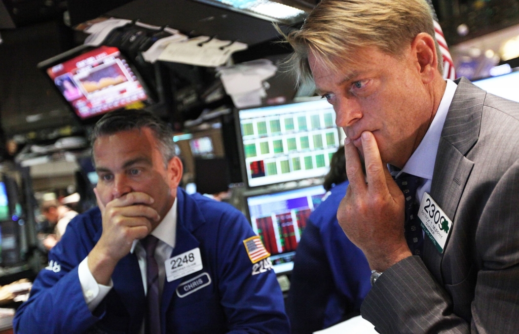 The Dow tumbles more than 300 points