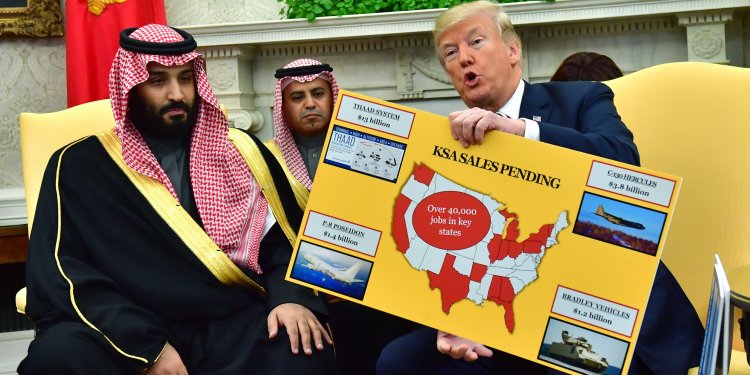 Trump says ‘we have a tremendous order’ with Saudi Arabia, doesn’t want to cancel defense contracts ‘as retribution’ for Jamal Khashoggi’s death