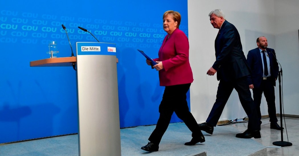 Chancellor Angela Merkel Won’t Seek Re-election in Germany