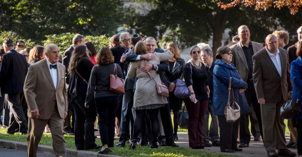 Funerals for Pittsburgh Synagogue Victims Begin as President Trump Prepares to Visit