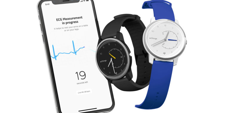 Withings undercuts Apple Watch, debuts $129 ECG monitoring smartwatch