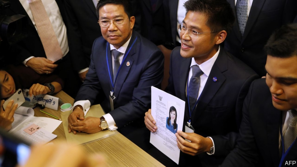 Thailand’s king blocks his sister’s attempt to become prime minister