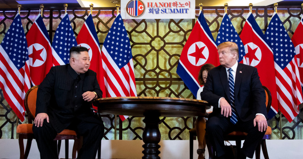 Trump’s Talks With Kim Jong-un Collapse After North Korea Demands End to Sanctions