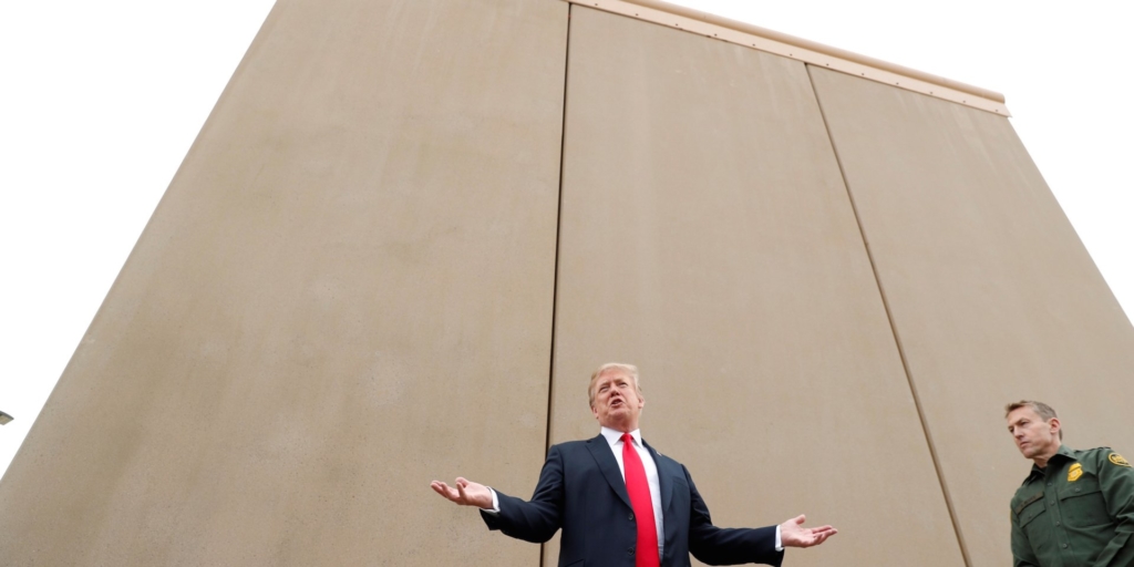 Trump will reportedly ask Congress for $8.6 billion to build a border wall despite having declared a national emergency