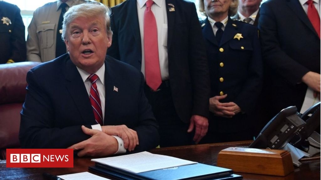 Trump issues veto over border emergency