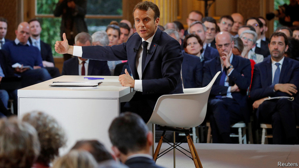 The French president responds to the gilets jaunes