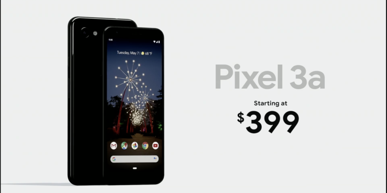 Meet the Google Pixel 3a: A midrange phone with a flagship camera for $399
