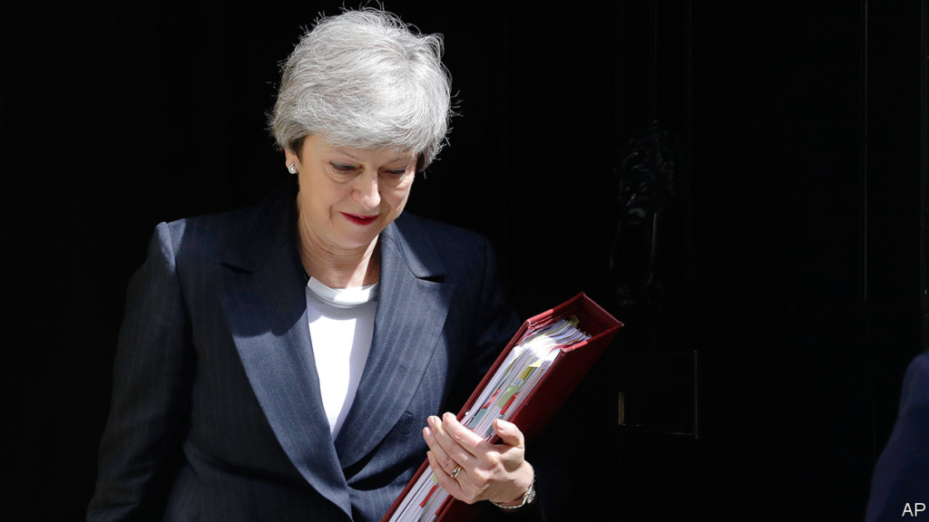Theresa May reaches the end of the road