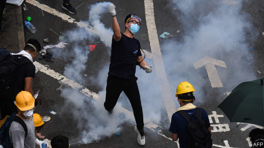 Why Hong Kong’s protesters are braving tear gas and rubber bullets