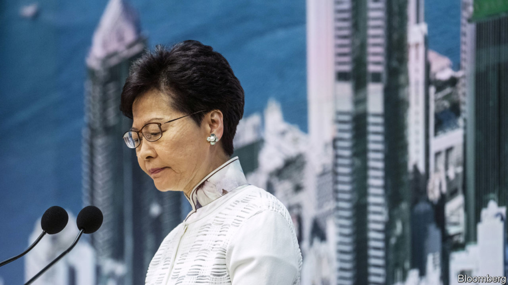 Hong Kong’s leader backs down over controversial extradition bill