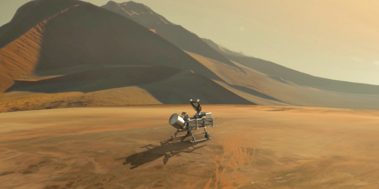 NASA will fund a revolutionary mission to fly through Titan’s atmosphere