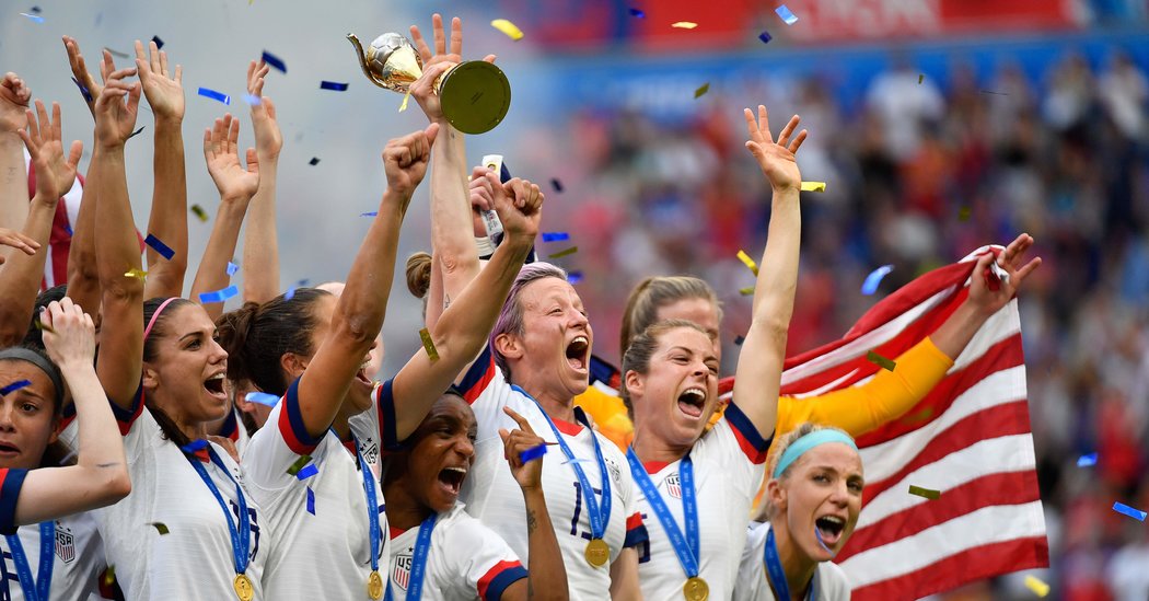 U.S. Wins World Cup and Becomes a Champion for Its Times U.S. Wins World Cup and Becomes a Champion for Its Times