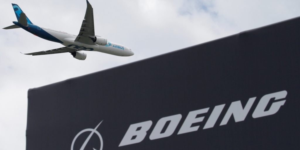 Boeing fell behind arch-rival Airbus after a collapse in deliveries made its nightmare year even worse