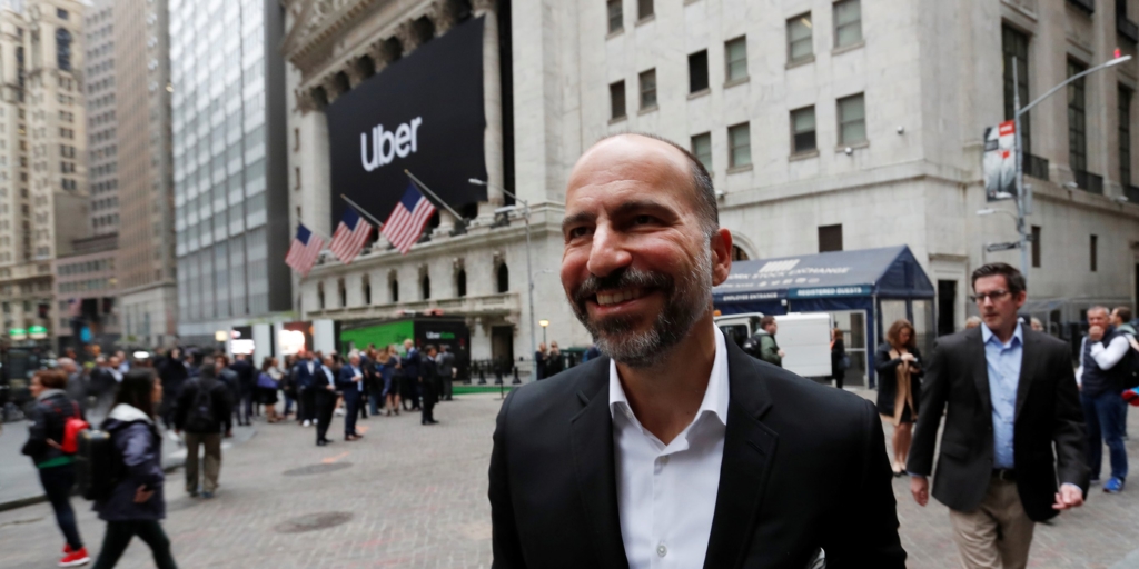 Uber just reported massive losses that were larger than Wall Street expected — and the stock is tanking