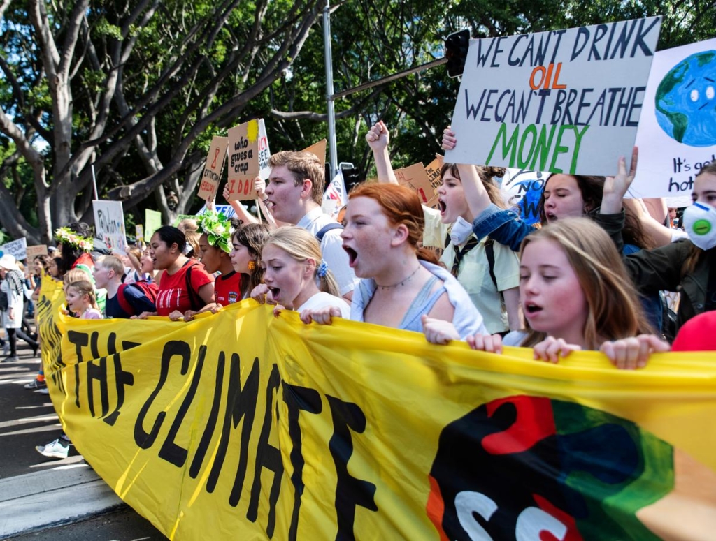 ‘Save our future’: Students hit streets to demand global climate action