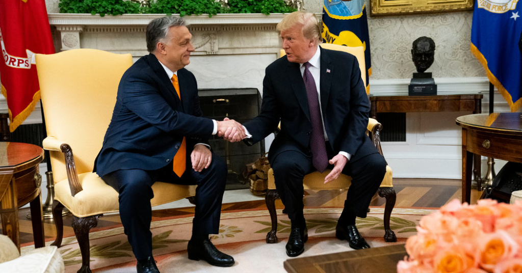Hungary’s Orban Gave Trump Harsh Analysis of Ukraine Before Key Meeting