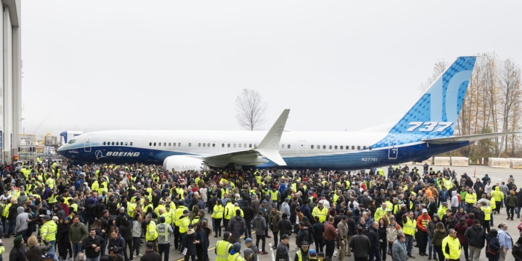 Boeing Quietly Rolls Out the New 737 Max 10 While Max 8s Stay Grounded