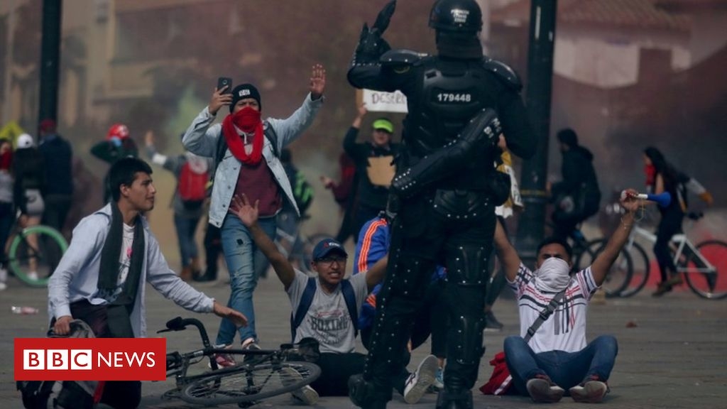 Colombia troops on streets as unrest continues