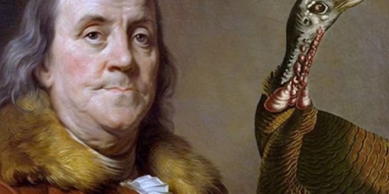 That time Benjamin Franklin tried (and failed) to electrocute a turkey