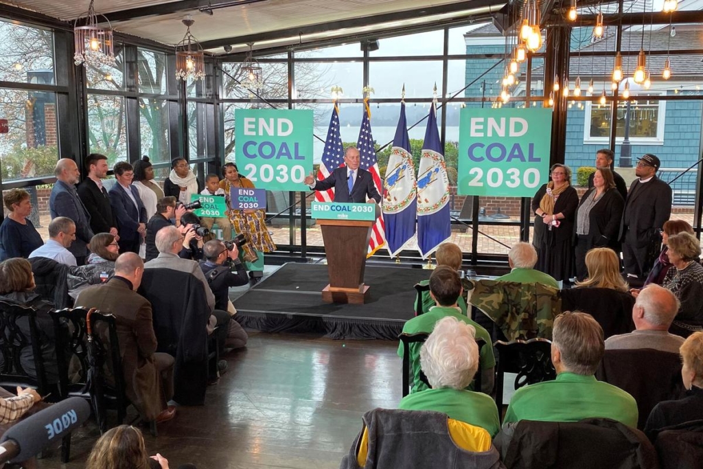 Bloomberg climate plan would halve U.S. carbon emissions in 10 years