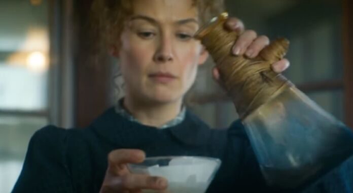 Review: Rosamund Pike is riveting as Marie Curie in uneven biopic Radioactive Review: Rosamund Pike is riveting as Marie Curie in uneven biopic Radioactive