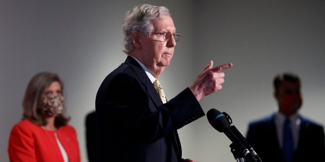 Mitch McConnell opens door to $600 unemployment benefit extension, with Trump support – Business Insider