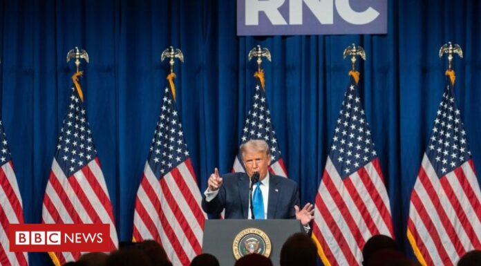Trump warns party conference of ‘rigged’ election Trump warns party conference of ‘rigged’ election