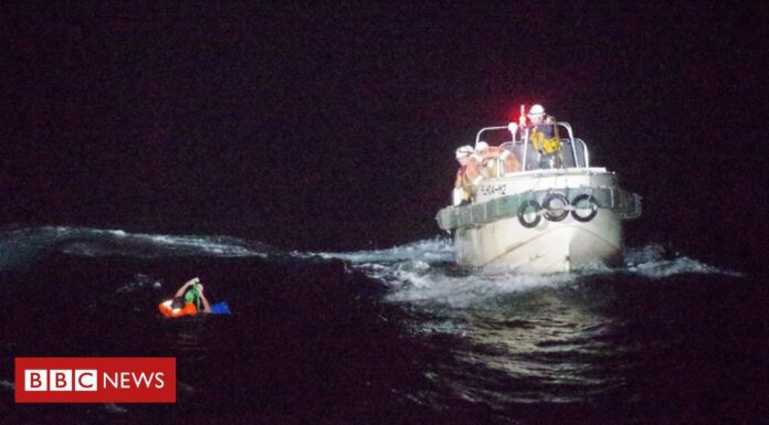 Cargo ship and crew missing in typhoon off Japan Cargo ship and crew missing in typhoon off Japan