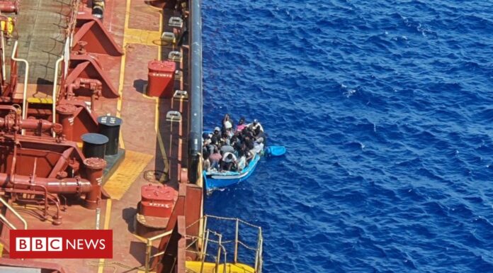 Migrants allowed off Maersk tanker after 40 days at sea Migrants allowed off Maersk tanker after 40 days at sea