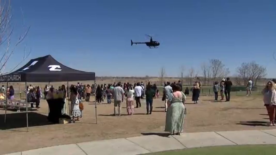 helicopter-releases-thousands-of-colorful-easter-eggs-for-colorado-church-hunt helicopter-releases-thousands-of-colorful-easter-eggs-for-colorado-church-hunt