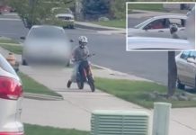 Driver filmed chasing kid down sidewalk is an Army vet who was so drunk she then ‘faceplanted’ in neighbor’s home: report driver-filmed-chasing-kid-down-sidewalk-is-an-army-vet-who-was-so-drunk-she-then-‘faceplanted’-in-neighbor’s-home:-report